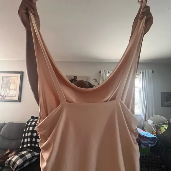 Fashion Nova NEW W/OT 
Chic Backless Nude Dress - Picture 11 of 16